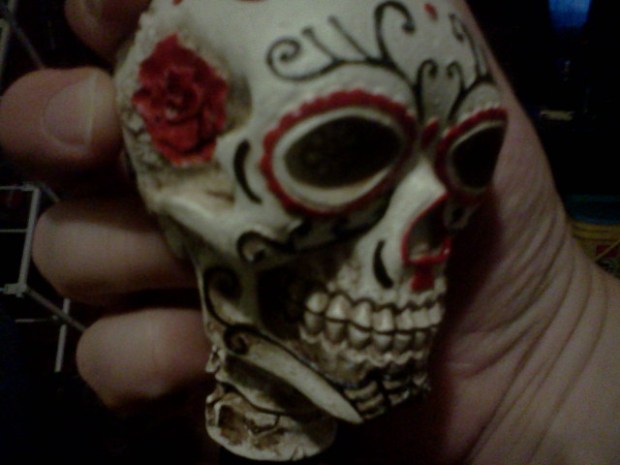 Day of the Dead Skull Cane